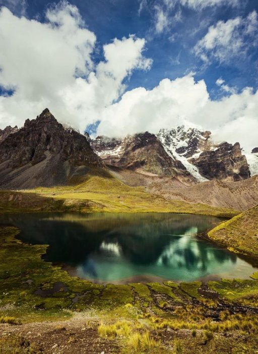 The Siete Lagunas (7 Lakes) trek offers an…